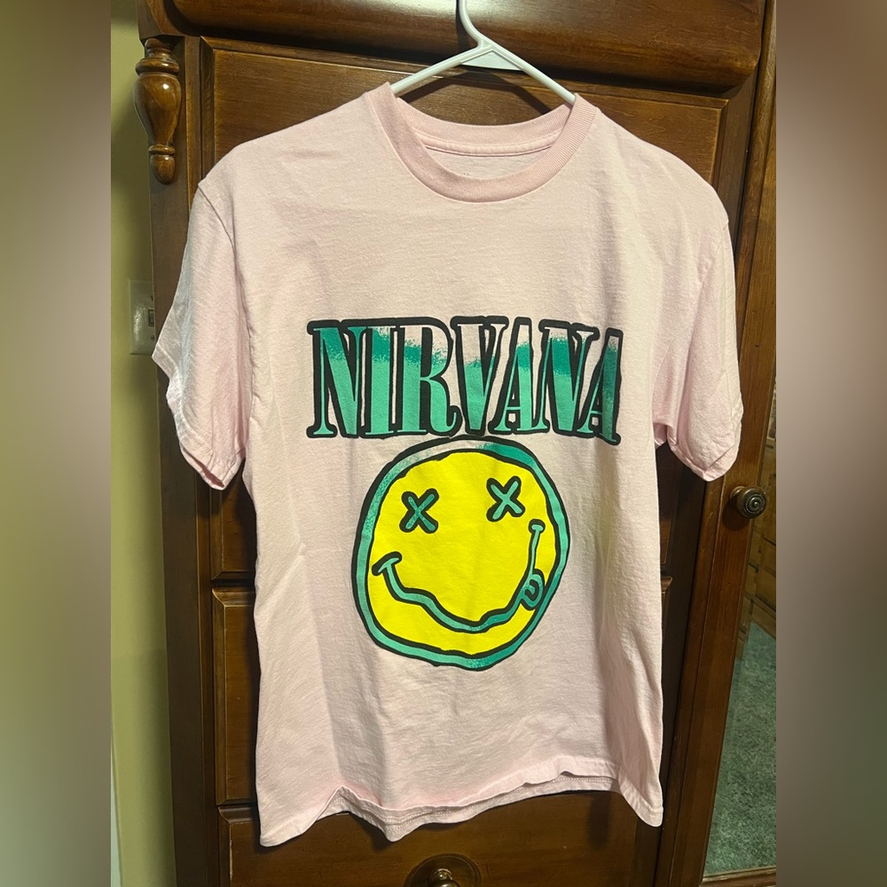 H&M Pink Nirvana  T-Shirt